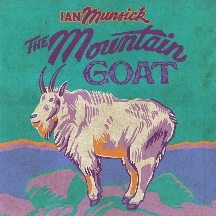The Mountain Goat - Purple & White Marbled Vinyl LP vinyl record cover