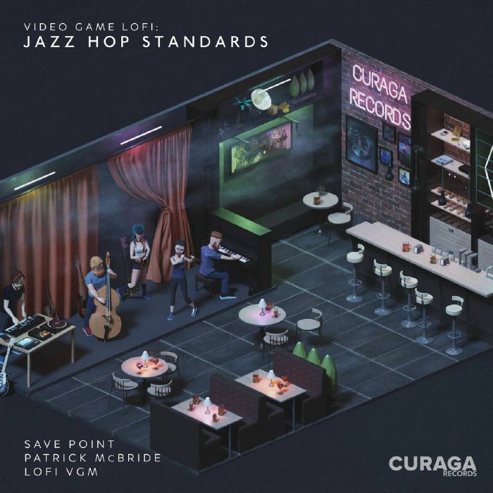 Video Game Lofi: Jazz Hop Standards Vol 1 - Deluxe Vinyl LP vinyl record cover