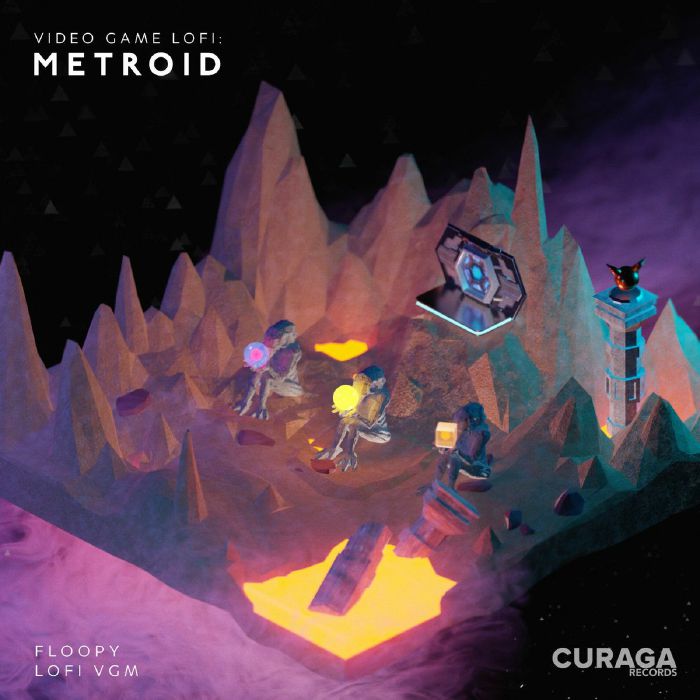 Video Game Lofi: Metroid - Deluxe Edition Vinyl LP vinyl record cover