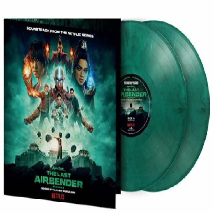 Avatar: The Last Airbender Season 2 - Green Marbled 2xLP vinyl record cover