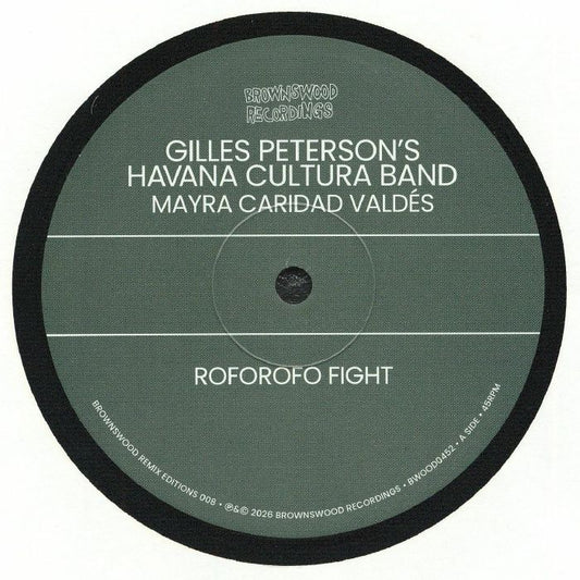 Brownswood Remix Editions 008 - Vinyl Single vinyl record cover