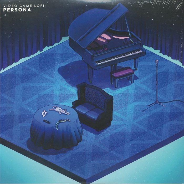 Video Game Lofi: Persona - Purple & Blue Vinyl 2xLP vinyl record cover