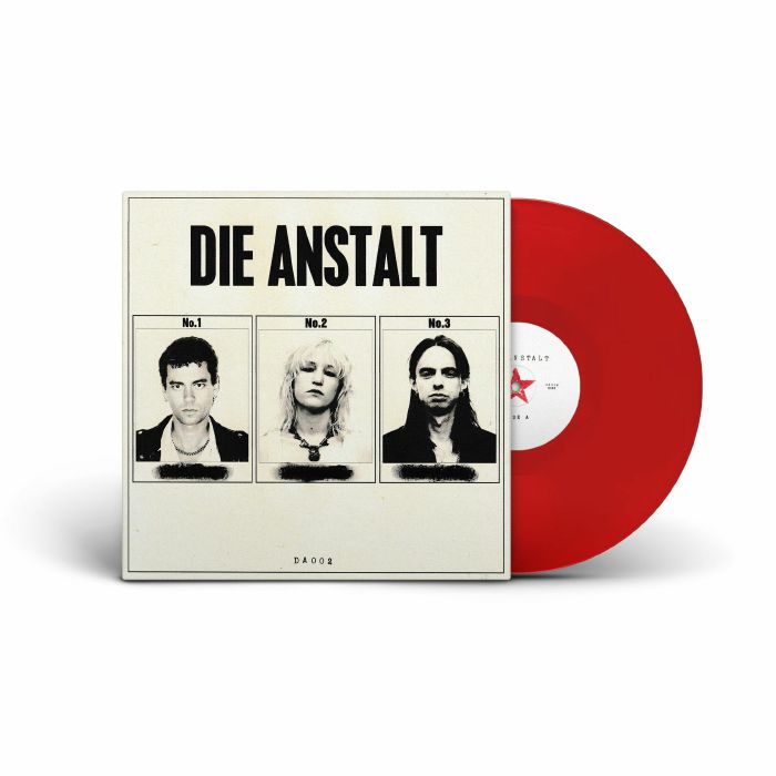 Die Anstalt - Red Vinyl LP vinyl record cover