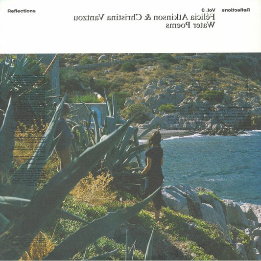 Reflections Vol 3: Water Poems - Glacial Clear Blue Vinyl LP vinyl record cover