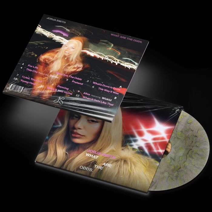 What Are The Odds - Black & Green Splatter Vinyl LP vinyl record cover