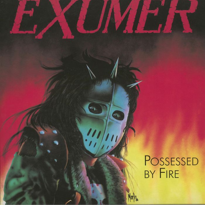 Possessed By Fire - Multicolour Splattered Vinyl LP vinyl record cover