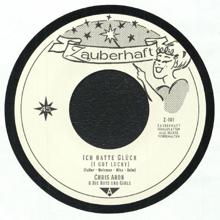 Ich Hatte Glück (I Got Lucky) - Limited Edition Vinyl Single vinyl record cover