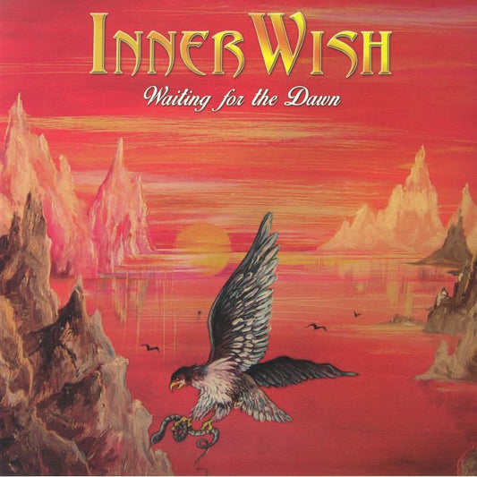 Waiting For The Dawn - Red & Yellow Swirl Vinyl LP vinyl record cover