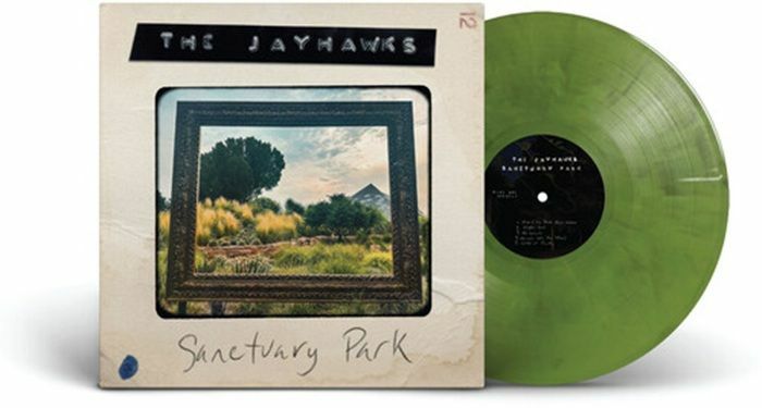 Sanctuary Park - Green Marbled Vinyl LP vinyl record cover