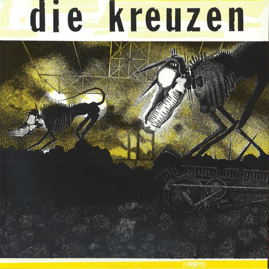 Die Kreuzen - Limited Edition Yellow Vinyl LP vinyl record cover