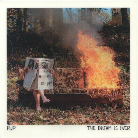 The Dream Is Over - 10 Year Anniversary Clear Red & Orange Swirl Vinyl LP vinyl record cover