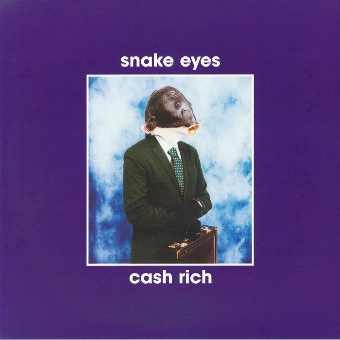 Cash Rich - Orange Marbled Vinyl LP vinyl record cover