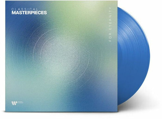 Classical Masterpieces For Eternity - Blue Vinyl LP vinyl record cover