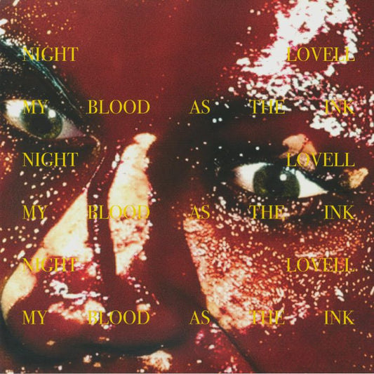 My Blood As The Ink - Transparent Yellow Vinyl LP vinyl record cover