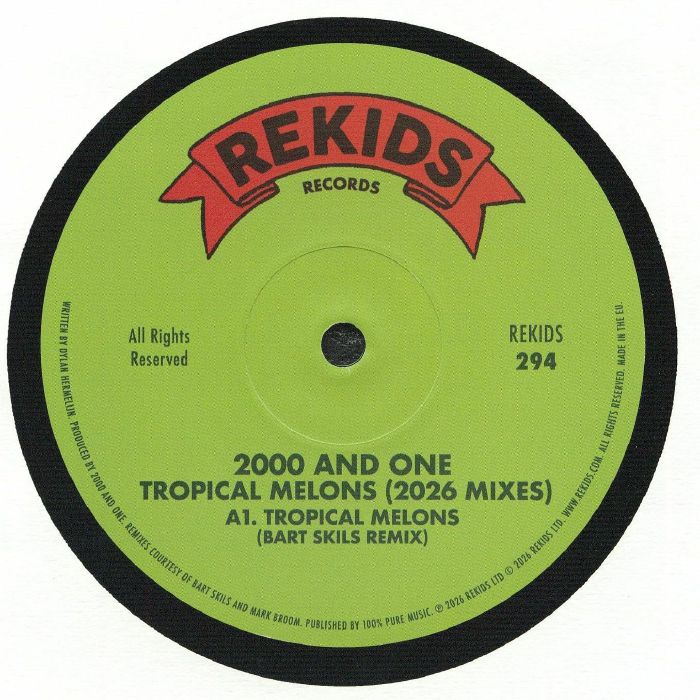 Tropical Melons - Vinyl EP vinyl record cover