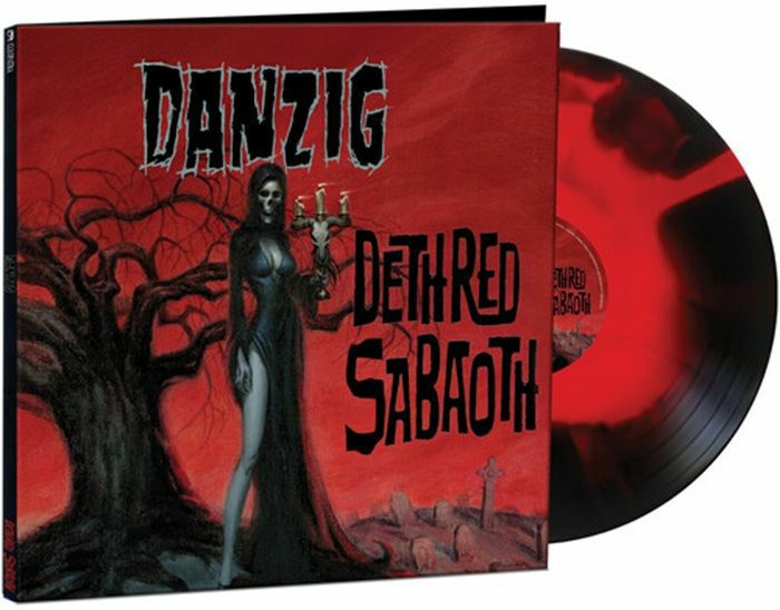Deth Red Sabaoth - Black & Red Haze Vinyl LP vinyl record cover