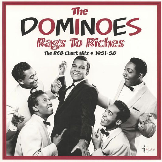 Rags To Riches: The R&B Chart Hits 1951-58 - Vinyl LP vinyl record cover