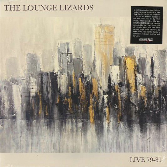 Live 79-81 - Vinyl LP vinyl record cover
