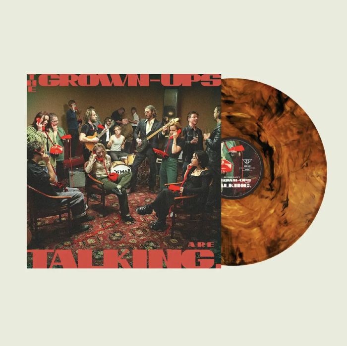 The Grown Ups Are Talking - Limited Edition Tortoiseshell Vinyl LP vinyl record cover