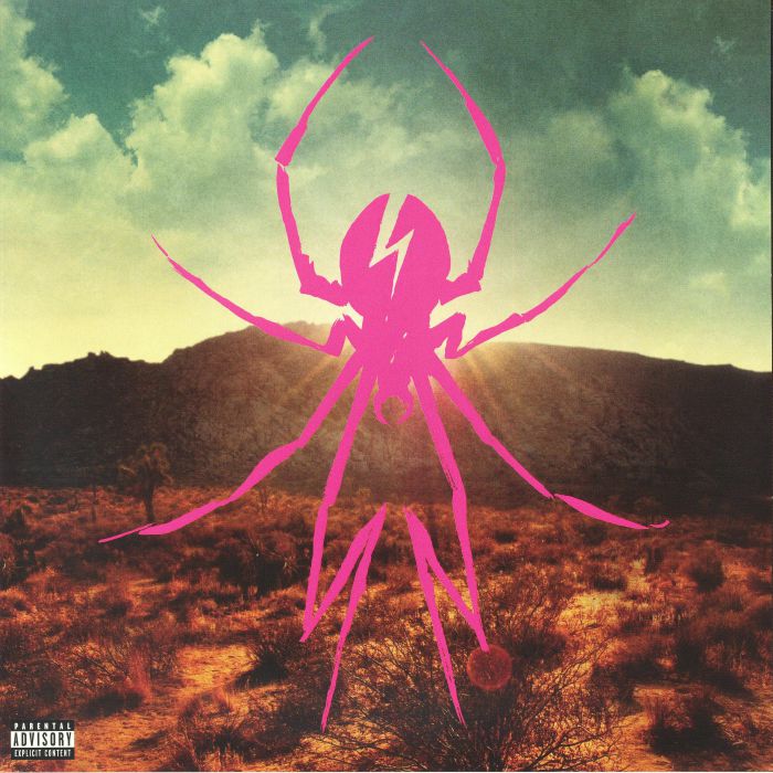 Danger Days: The True Lives Of The Fabulous Killjoys - Deluxe Sea Blue Vinyl 2xLP vinyl record cover