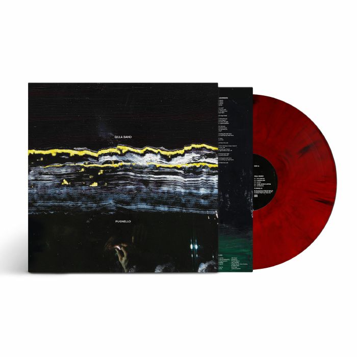 Pugnello - Limited Edition Red & Black Marbled Vinyl LP vinyl record cover