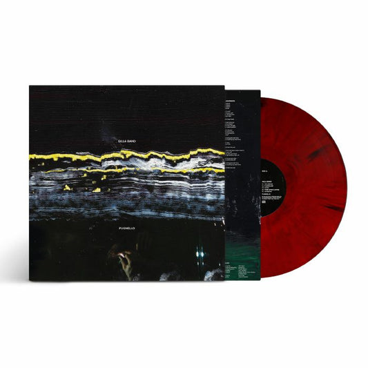 Pugnello - Red & Black Marbled Vinyl LP vinyl record cover