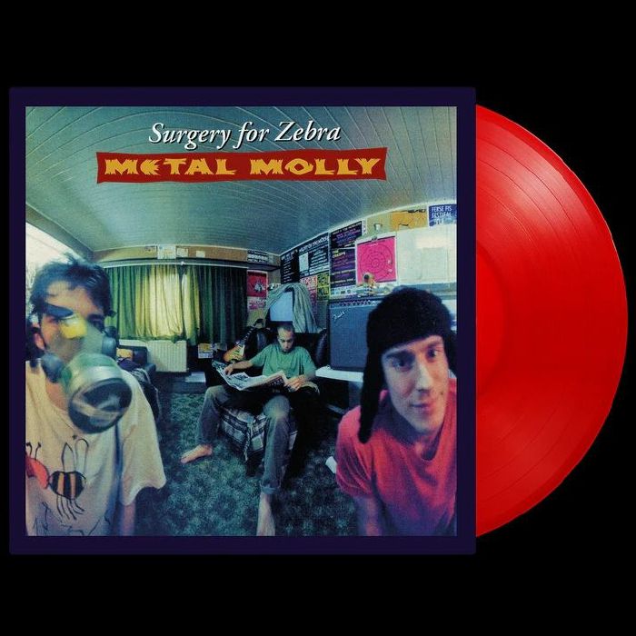 Surgery For Zebra - Limited Edition Red Vinyl LP vinyl record cover