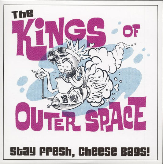 Stay Fresh Cheese Bags! - Translucent Pink 10-Inch Vinyl LP vinyl record cover