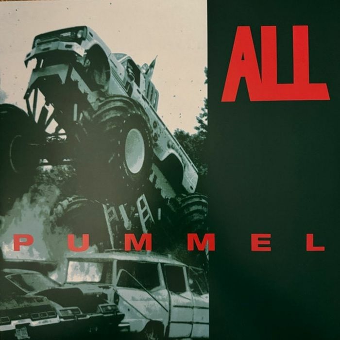 Pummel - Limited Edition Red Vinyl LP vinyl record cover