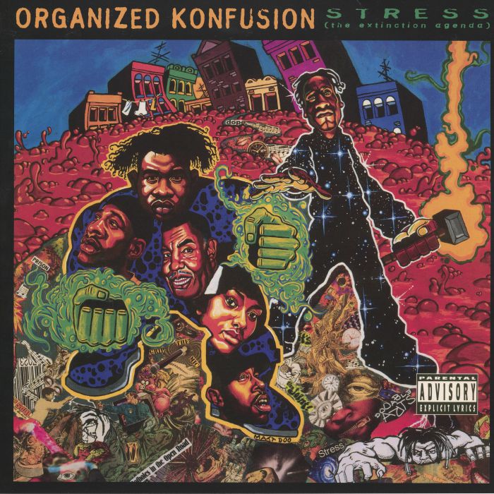 Stress: The Extinction Agenda - 2xLP vinyl record cover