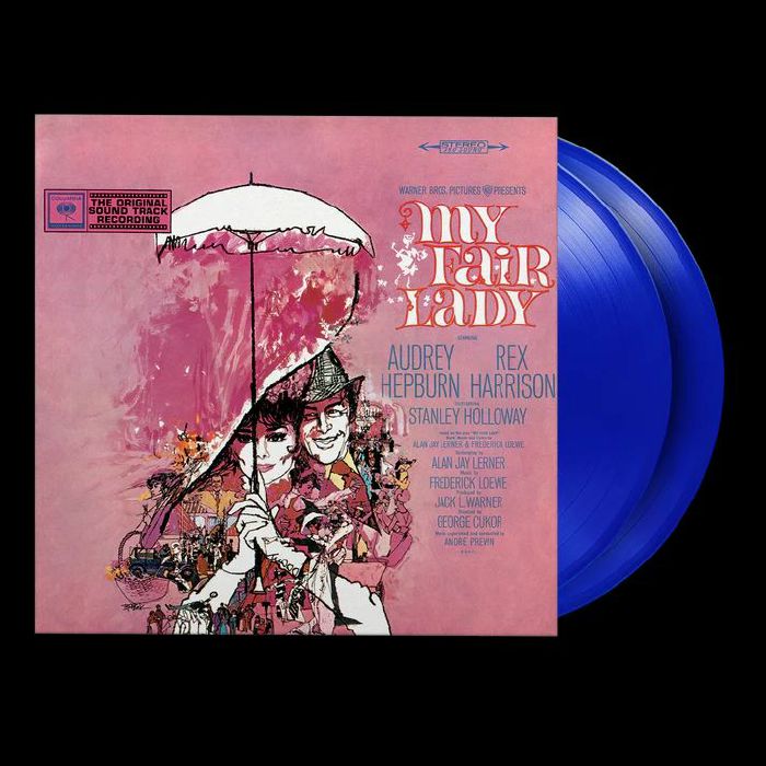 My Fair Lady (Soundtrack) - Expanded Edition Blue 2xLP vinyl record cover