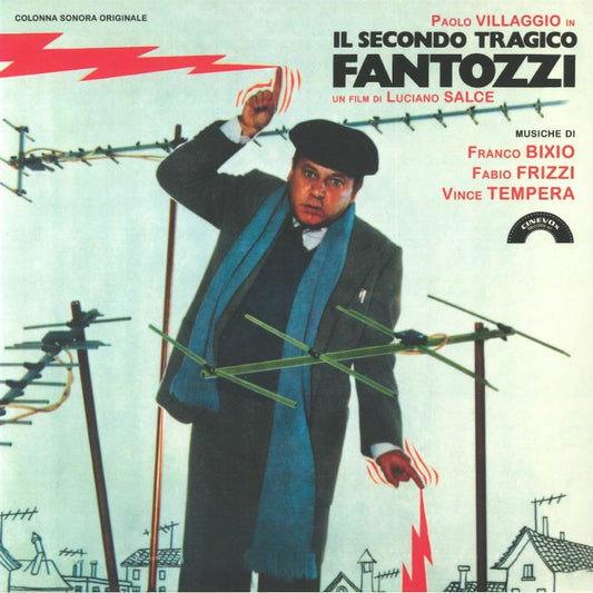 Il Secondo Tragico Fantozzi - White Crystal Vinyl LP vinyl record cover