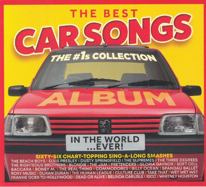 The Best Car Songs In The World...Ever! - The #1s Collection - 3CD Box Set CD cover