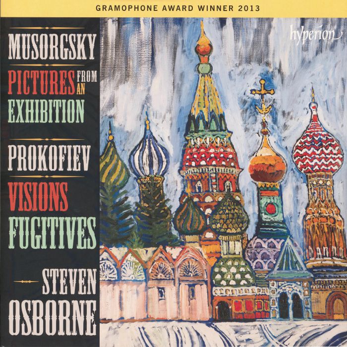 Pictures From An Exhibition & Visions Fugitives - Vinyl LP vinyl record cover
