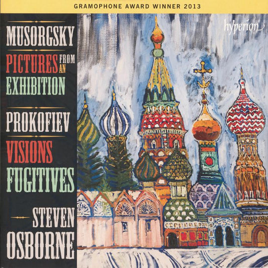 Pictures From An Exhibition & Visions Fugitives - Vinyl LP vinyl record cover