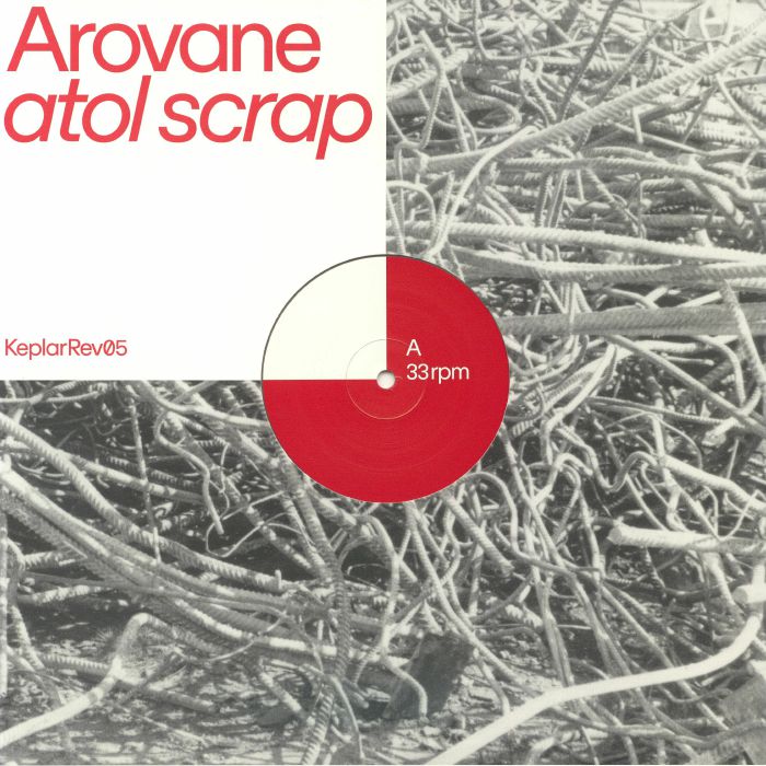 Atol Scrap - Remastered Clear Vinyl 2xLP vinyl record cover