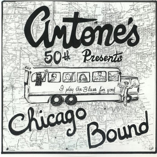 Antone's 50th Presents Chicago Bound: Honoring Muddy Cliff & Blue - Vinyl LP vinyl record cover