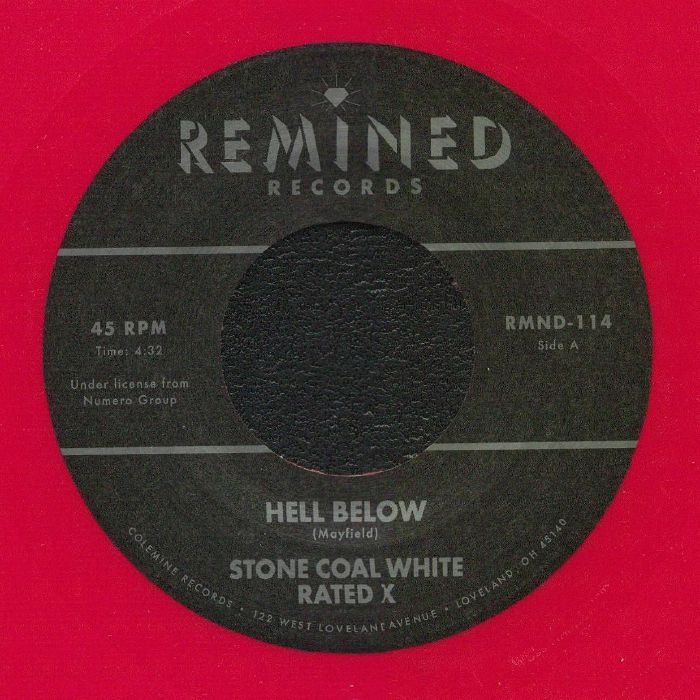 Hell Below - Limited Edition Red Vinyl Single vinyl record cover