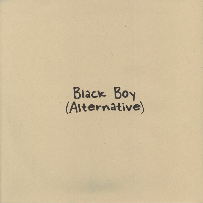 Black Boy (Alternative) - White & Clear Vinyl 2xLP vinyl record cover