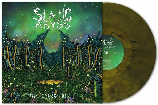 The Dying Hunt - Sun Yellow Marbled Vinyl LP vinyl record cover