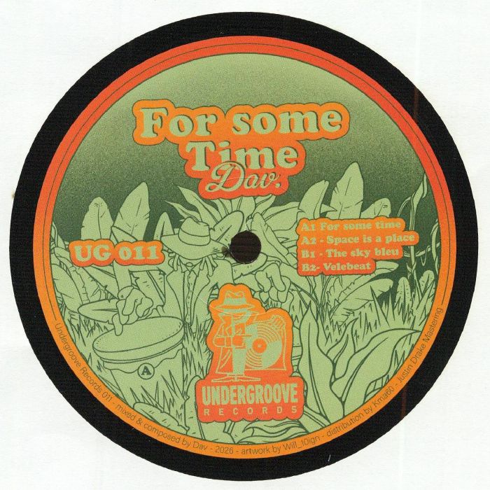 For Some Time - Vinyl EP vinyl record cover