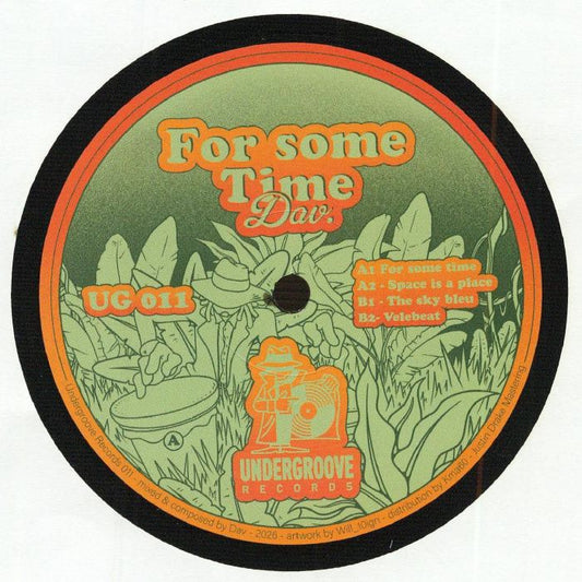 For Some Time - Vinyl EP vinyl record cover