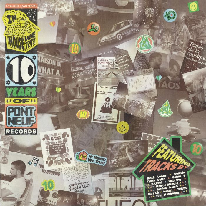 Pont Neuf 10 Years: In House We Trust - 2xLP vinyl record cover