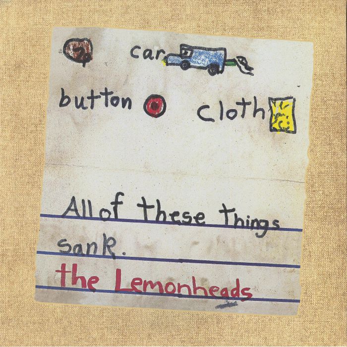 Car Button Cloth - Limited Edition White Vinyl LP vinyl record cover