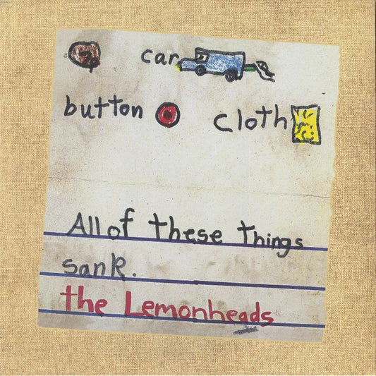 Car Button Cloth - Limited Edition White Vinyl LP vinyl record cover