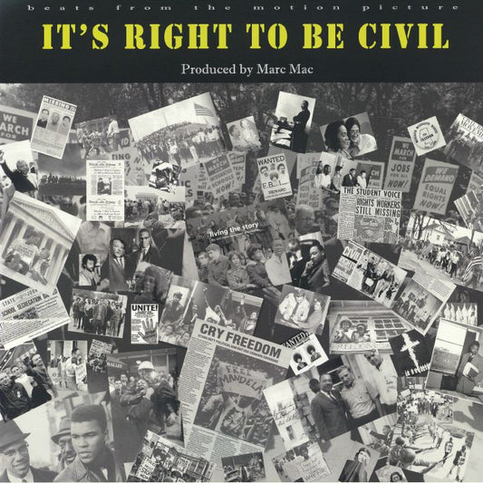 It's Right To Be Civil - Limited Edition 180 Gram Vinyl LP vinyl record cover