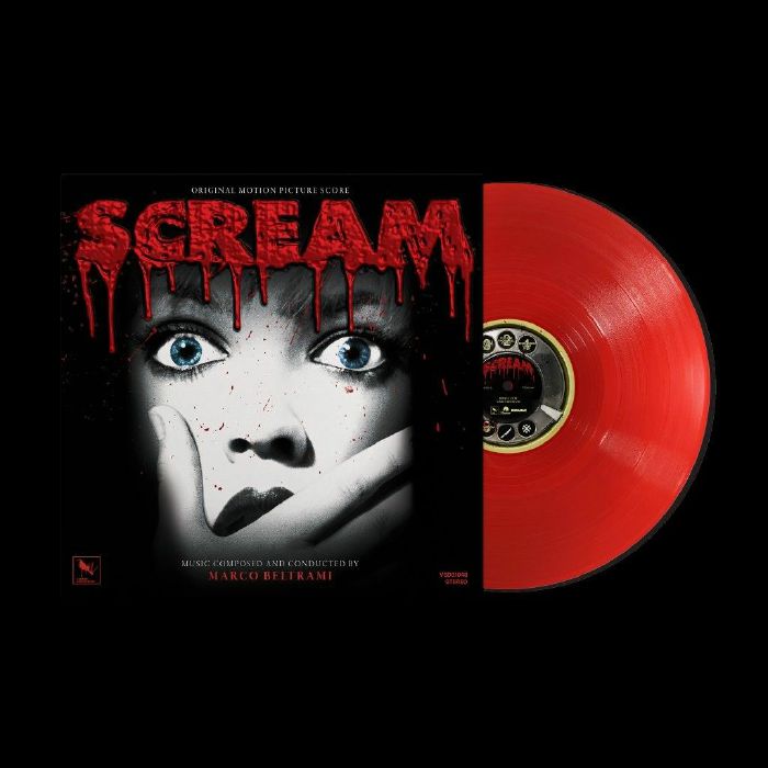 Scream - 30th Anniversary Red Vinyl LP vinyl record cover