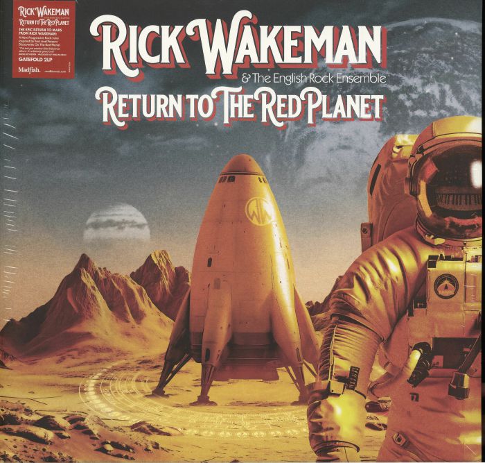 Return To The Red Planet - 2xLP vinyl record cover