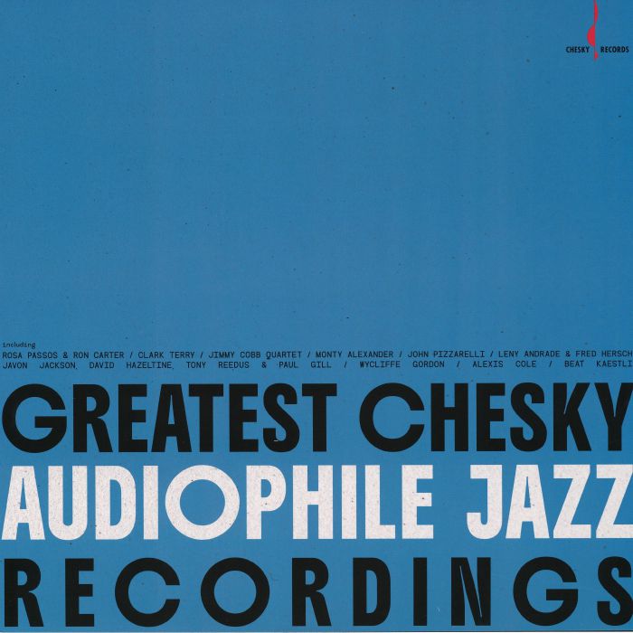 Greatest Chesky Audiophile Jazz Recordings - Vinyl LP vinyl record cover