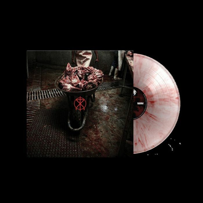 Liberation Front - Crystal Red Marbled Vinyl LP vinyl record cover